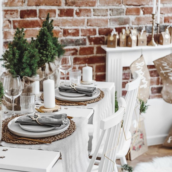 Servettringar i tr - Renar - 6-pack