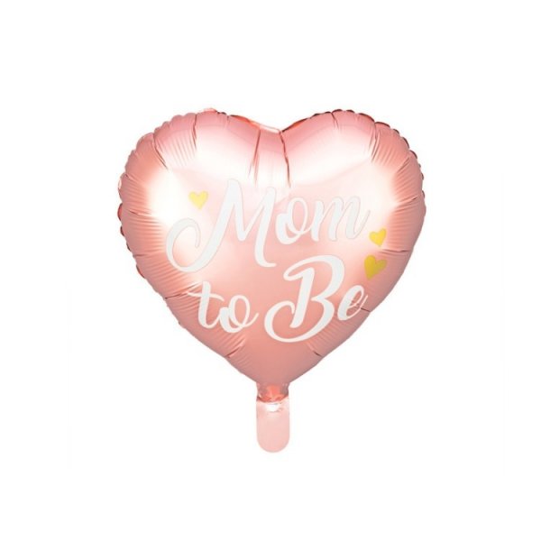 Folieballong Rosa - Mom to Be