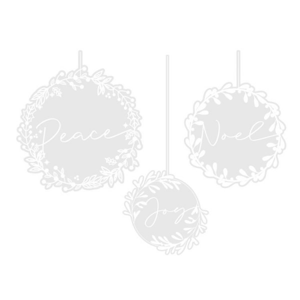 F�nsterdekoration Vinter