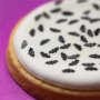 Dekorationsstrssel - Glitter - Halloween - Fladdermss - PME