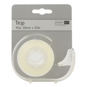 Tejp - Genomskinlig - 33 m Tejp - Genomskinlig - 33 m