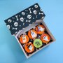 Cupcakebox Halloween Skeleton f�r 6 cupcakes - 2-pack