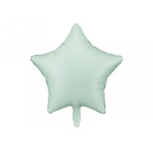 Folieballong - Stj�rna - Mint - 48 cm