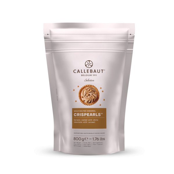 Chokladp�rlor - Chrispearls Salted Caramel - Callebaut - 800g