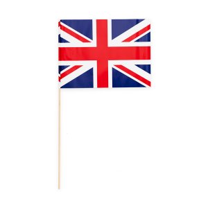 Pappersflaggor - Union Jack - 20x30 cm - 10-pack