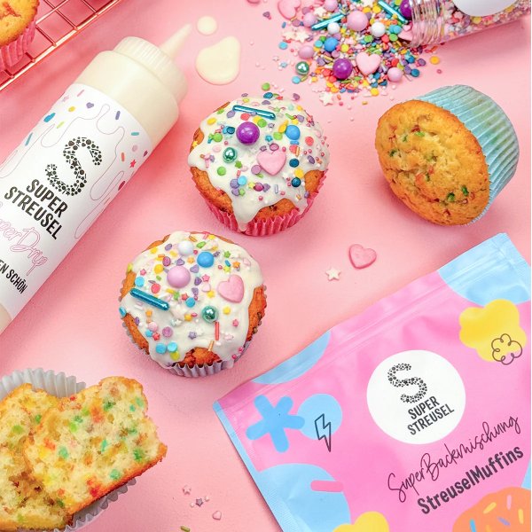 Bakmix SuperBakingmix - Sprinkle Muffins - 300 gram