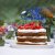 Cake Topper - Grattis till studenten - Bl