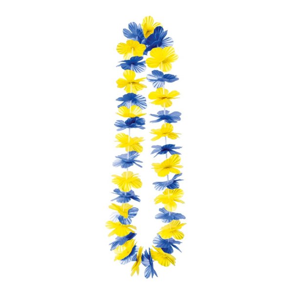 Blomsterkrans - Bl�/Gul