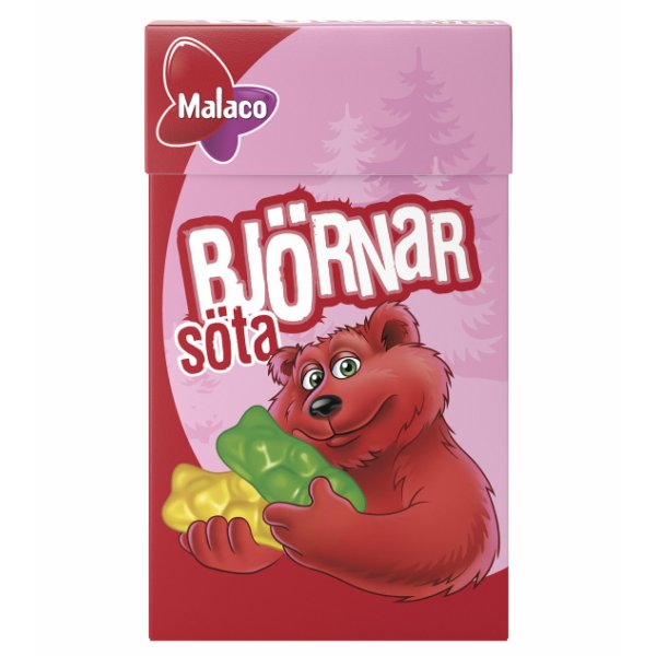 S�ta bj�rnar i ask - Cloetta - 32 g