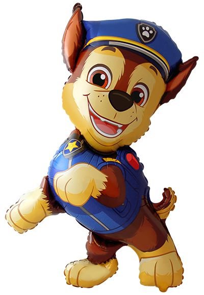 Folieballong - Chase - Paw Patrol - 79�56 cm