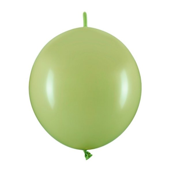 20-pack L�nkande ballonger, olivgr�n