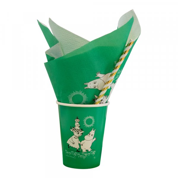 Pappmuggar - Mumin - 8-pack Pappmuggar - Mumin - 8-pack