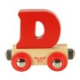T�gsiffra i tr� - Diverse f�rger - Bokstav: 5