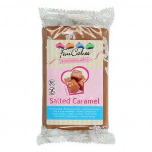 Smaksatt Sugarpaste - Salted Caramel - 250 gram