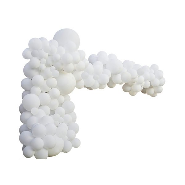 Ballongb�ge Lyx vit