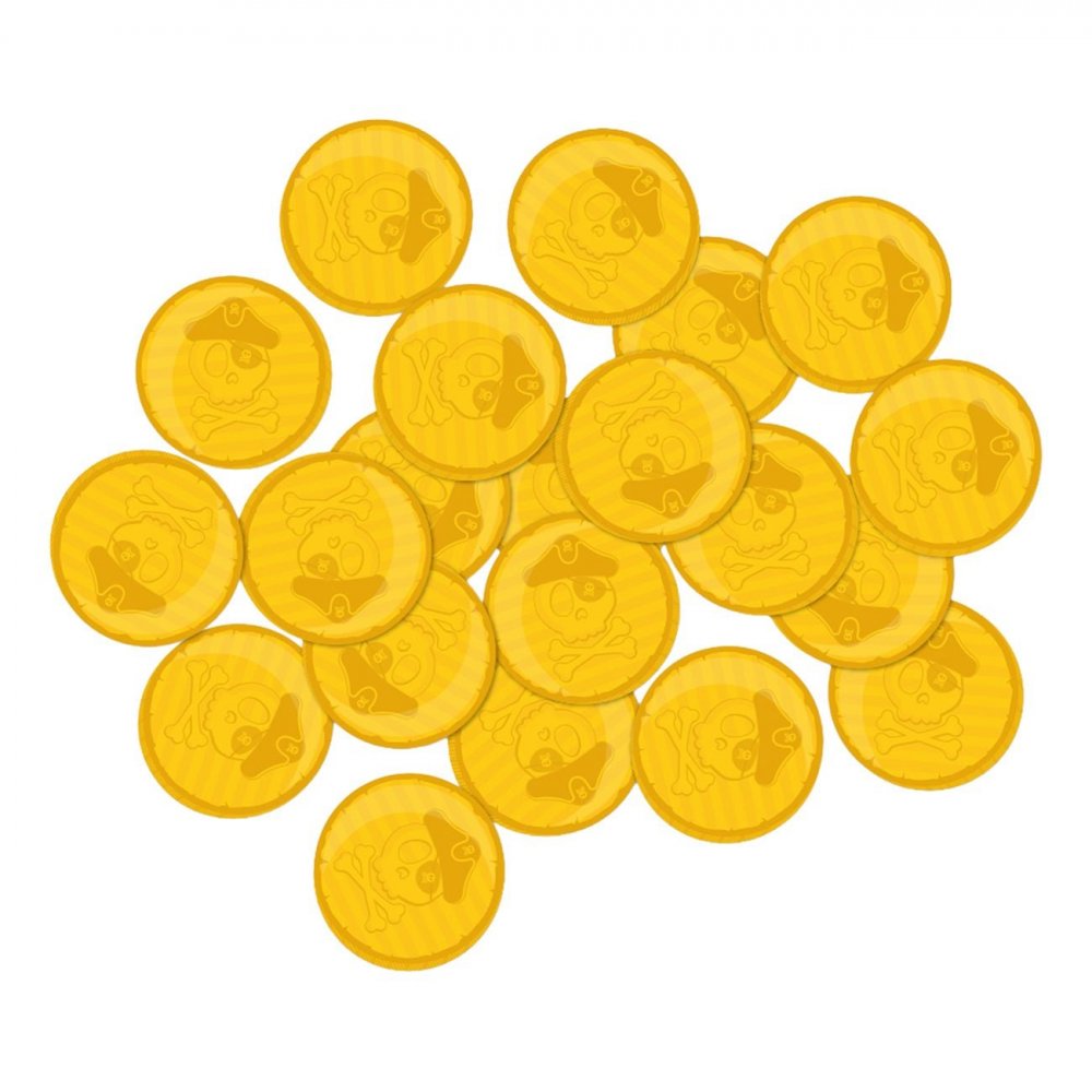 Konfetti – Piraternas guldmynt – 16 g