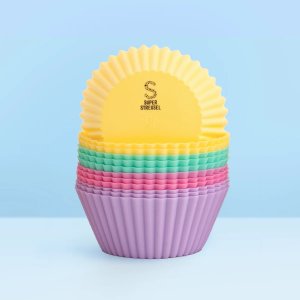 Silikonform - Muffinsformar - Super Streussel - Mixade färger - 12 st Silikonform - Muffinsformar - Super Streussel - Mixade färger - 12 st