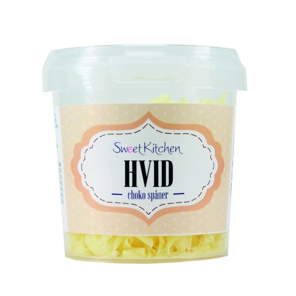 Chokladsp�n - Vit choklad - SweetKitchen - 35g