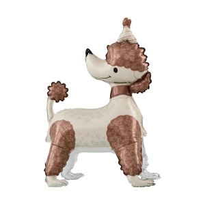 Folieballong - Hund "Pudel" - 58 x 84 cm Folieballong - Hund "Pudel" - 58 x 84 cm