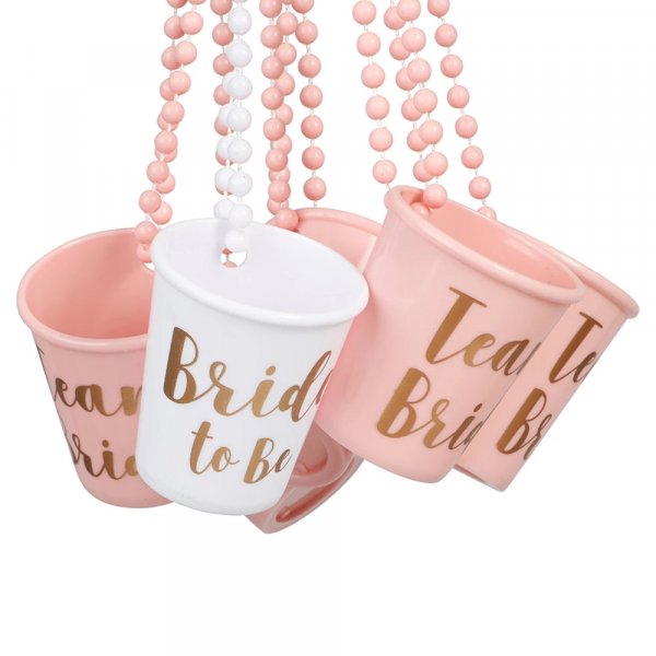 Halsband med Shotglas - Bride to Be