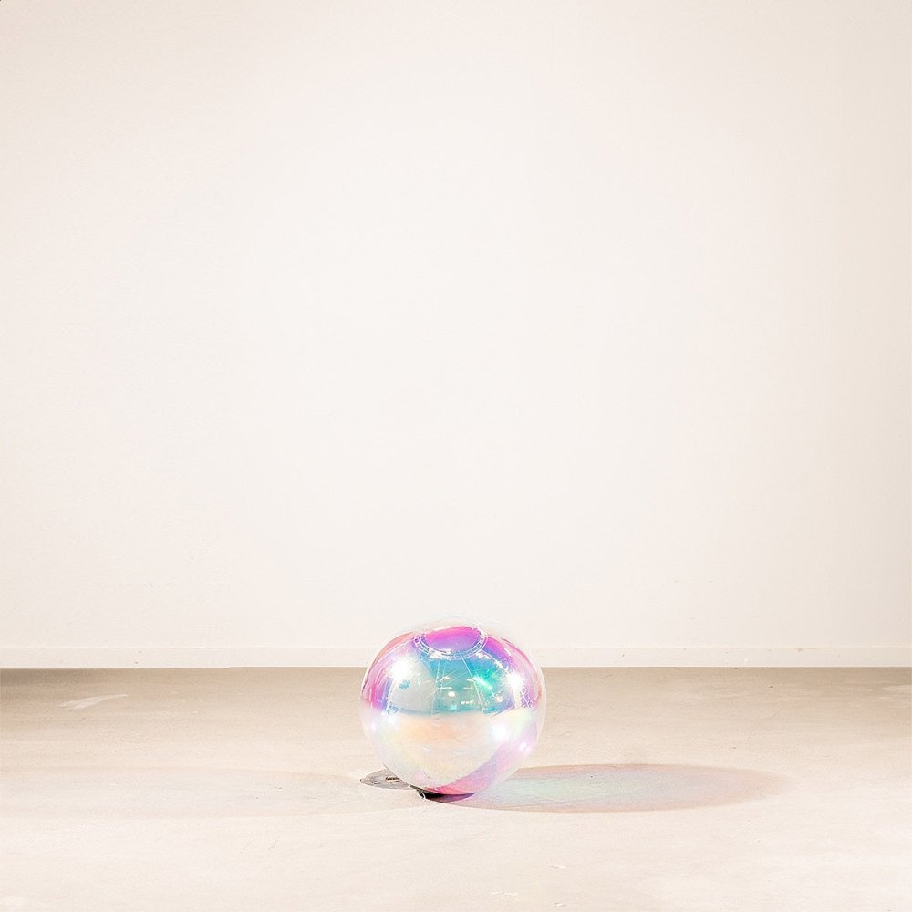 Inflatable Mirror Ball – Iridescent – 40 cm – Jätteballonger, Ballonger