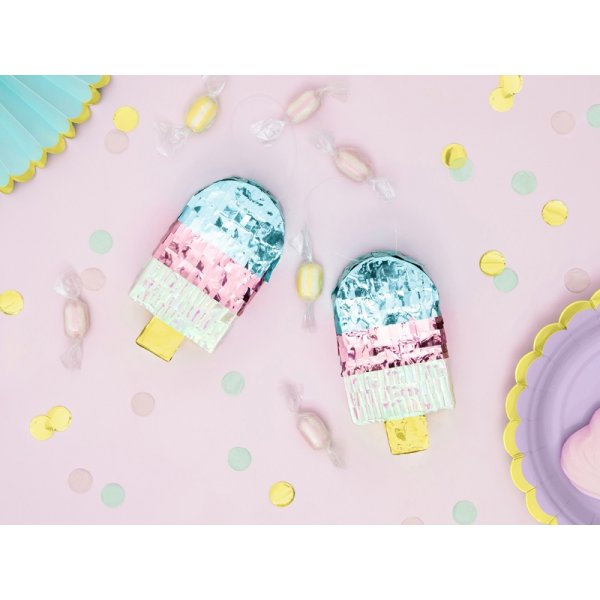 Bordsdekoration - Minipinata - Ice Cream