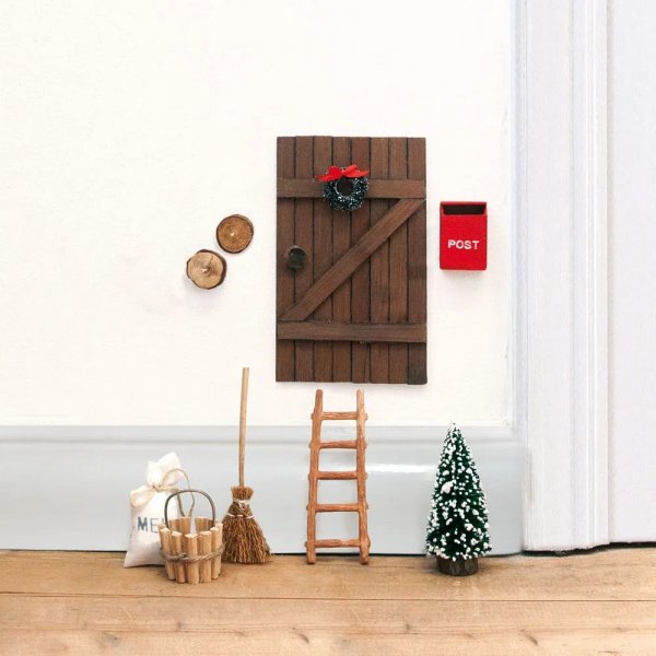 Nissedörr - Kit - 9 delar - Rustik trä Nissedörr - Kit - 9 delar - Rustik trä