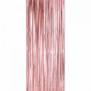 D�rrdraperi - Ros�guld - 100x240cm