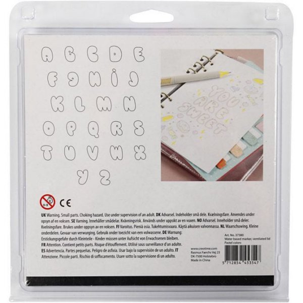 Pennor - Sketch Markers - 12-pack - Pastell Pennor - Sketch Markers - 12-pack - Pastell