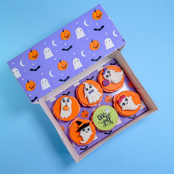 Cupcakebox Fright Night för 6 cupcakes - 2-pack Cupcakebox Fright Night för 6 cupcakes - 2-pack
