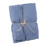 Bordsl�pare i tyg - M�rkbl� - 90 cm x 3 m