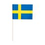 Handflaggor - Papper - Sverige - 10-pack