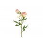 Konstgjord blomma ros - Ljusrosa puderton