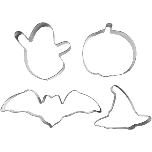 Utstickare - Halloween - 4 st