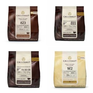 Choklad - 4 varianter fr�n Callebaut - 1,6 kg