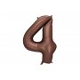 Sifferballong - Mocca - 86 cm  - Siffra: 4