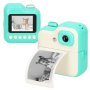 Omedelbar kamera med termisk skrivare 24MP 32GB SD-kort Gr�n - Inkl. 3 pappersrullar