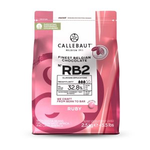Choklad - Ruby RB2 - Callebaut - 2,5 kg Choklad - Ruby RB2 - Callebaut - 2,5 kg