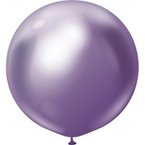 Ballonger enfrgade - Premium 90 cm - Purple Chrome - 2-pack