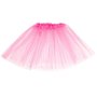 Tyllkjol Tutu 3-lagers Rosa - Maskeradkostym
