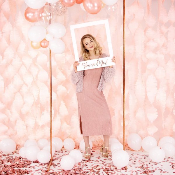 Polaroidskylt - She said Yes Polaroidskylt - She said Yes