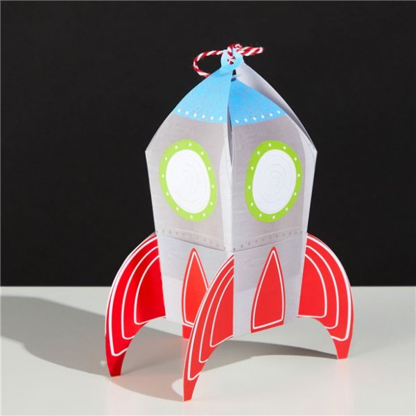 Presentaskar - Space Party - 8-pack