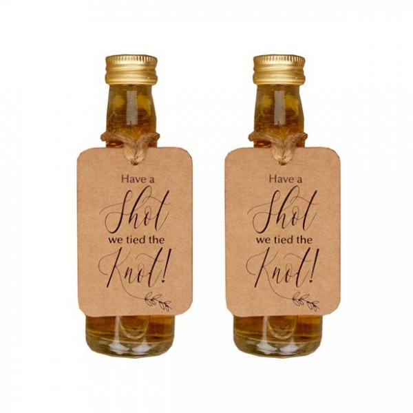 Tags - Have a shot, we tied the knot - 10-pack