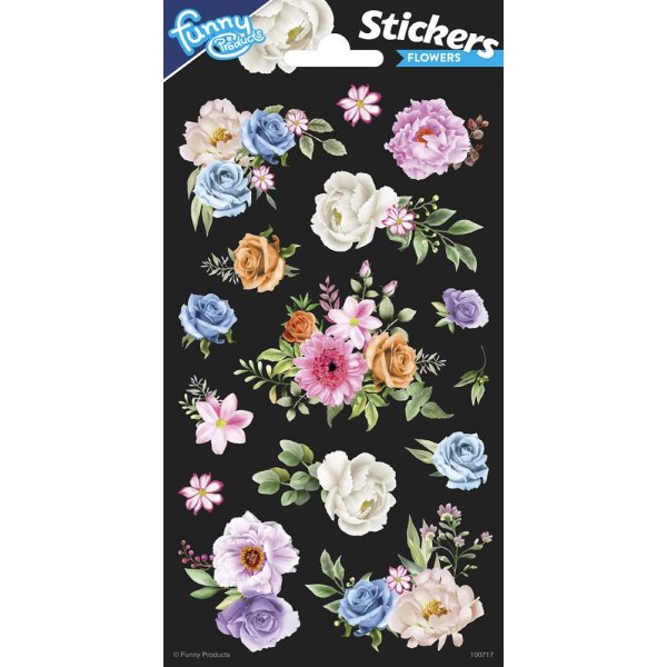 Klisterm�rken - Blommor