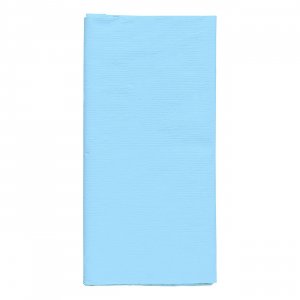Bordsduk - Papper - Ljusbl� - 120 x 180 cm