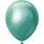 Ballonger enfrgade - Premium 30 cm - Green Chrome - 10-pack