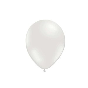 Ballonger - Metallic - Vit - 10-pack Ballonger - Metallic - Vit - 10-pack