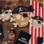 Papptallrikar Pirat - Svart och guld - 27 x 22 cm, 8-pack Papptallrikar Pirat - Svart och guld - 27 x 22 cm, 8-pack