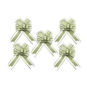 Dekorationsrosetter - Gr�n - 5-pack