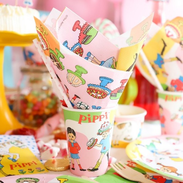 Pippi L�ngstrump Servetter